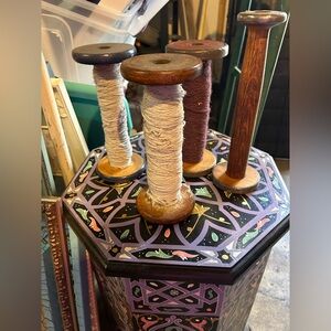 Vintage Wooden Spools